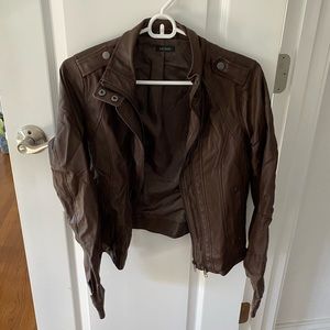 Francesca’s leather jacket